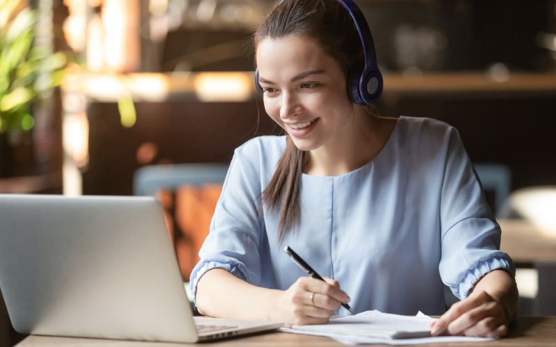 document-translation-services-south-africa-woman-working-with-headphones-min